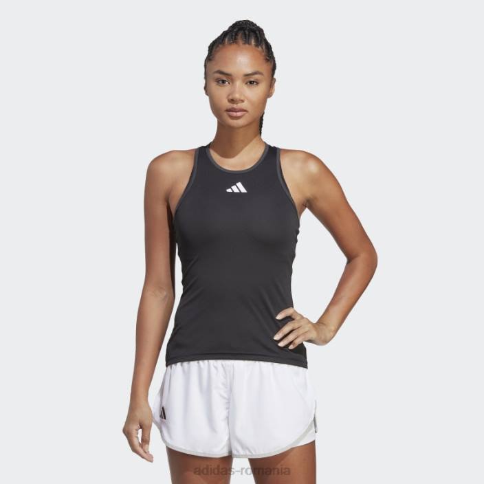 Adidas maiou negru de tenis club femei negru 2JBN9940