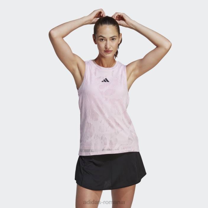 Adidas melbourne tenis meci maiou roz adidas femei roz 2JBN2244