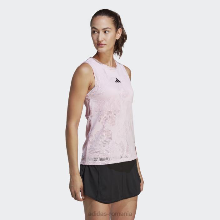 Adidas melbourne tenis meci maiou roz adidas femei roz 2JBN2244