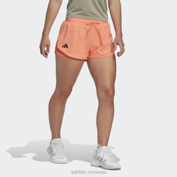Adidas pantaloni scurți de tenis coral club adidas femei coral 2JBN10131