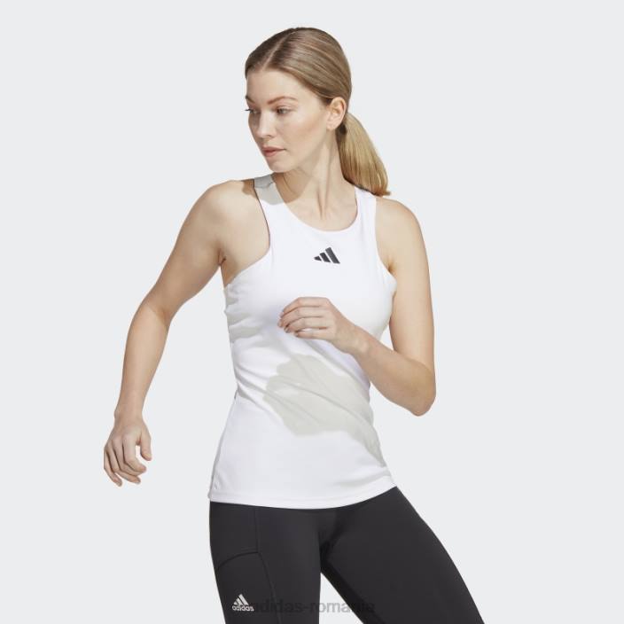 Adidas tenis y-tank top alb adidas femei alb 2JBN17310
