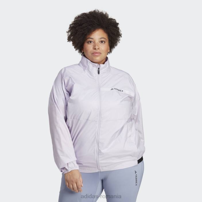 Adidas Bloc de vânt argintiu Terrex Multi (mărime plus) femei zori argintii 2JBN17158