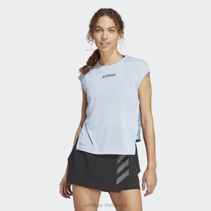 Adidas Terrex agravic pro trail running top blue Dawn femei albastru zori/oțel 2JBN10166