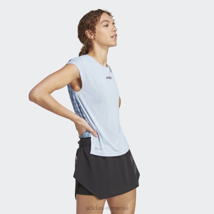 Adidas Terrex agravic pro trail running top blue Dawn femei albastru zori/oțel 2JBN10166