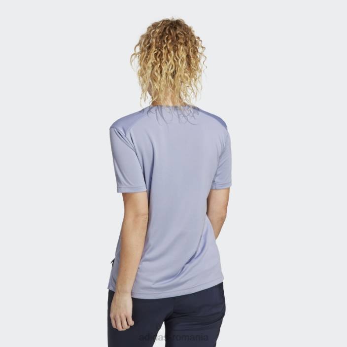 Adidas Terrex multi tee silver violet femei violet argintiu 2JBN9950