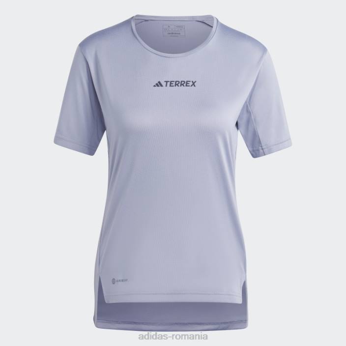 Adidas Terrex multi tee silver violet femei violet argintiu 2JBN9950