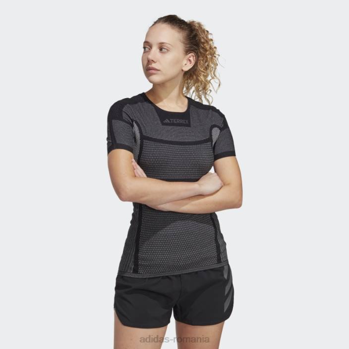Adidas Tricou de bază cu mânecă scurtă negru Terrex drynamo femei alb negru 2JBN17399