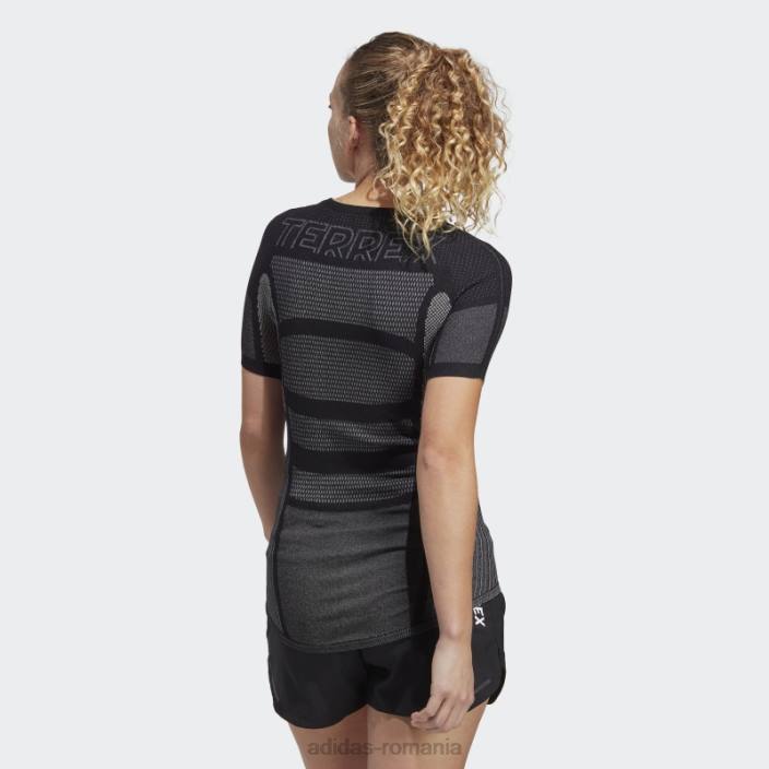 Adidas Tricou de bază cu mânecă scurtă negru Terrex drynamo femei alb negru 2JBN17399