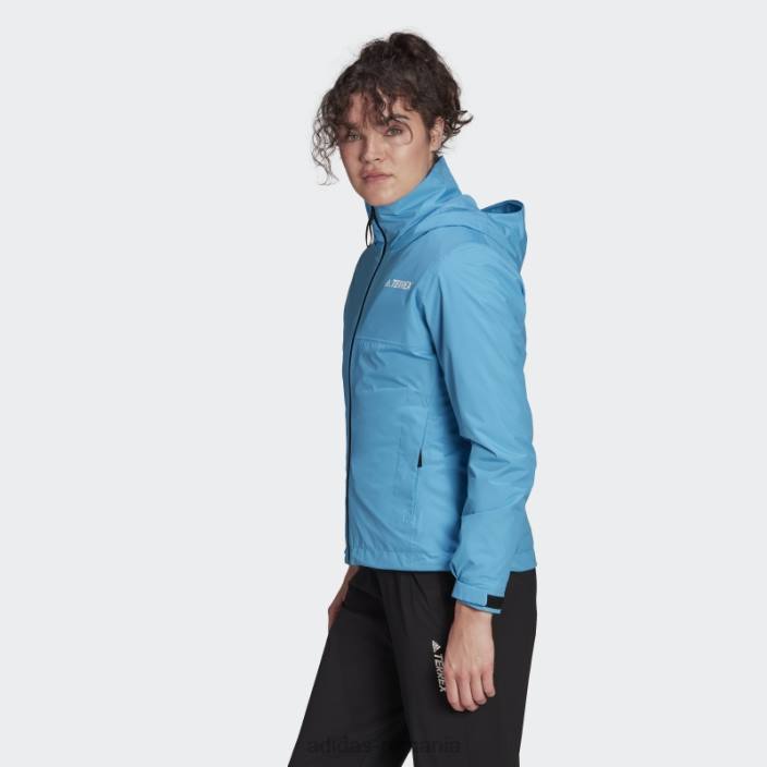 Adidas app sky rush terrex multi rain.rdy primegreen jachetă de ploaie cu două straturi femei aplicația sky rush 2JBN17297