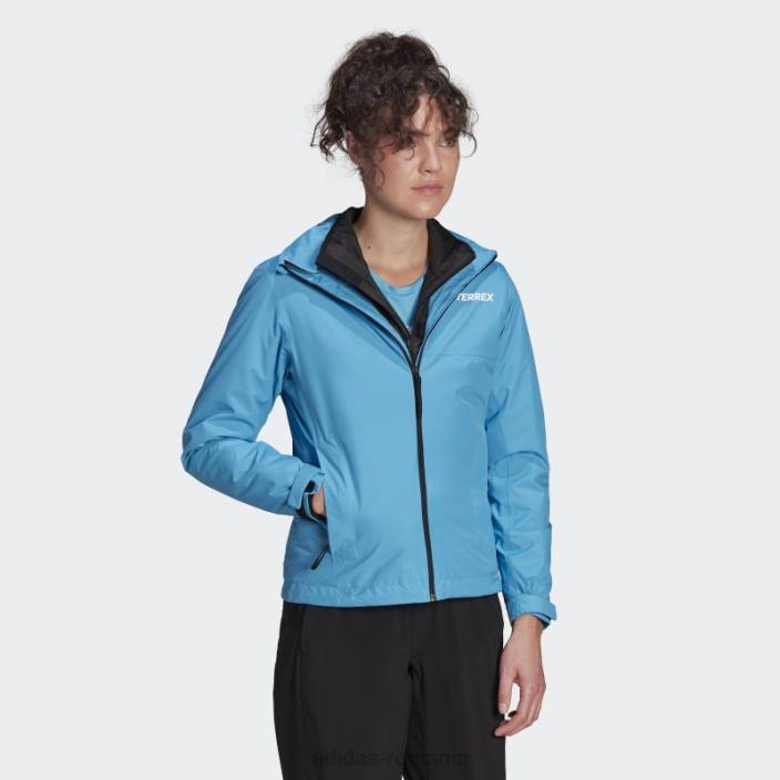 Adidas app sky rush terrex multi rain.rdy primegreen jachetă de ploaie cu două straturi femei aplicația sky rush 2JBN17297
