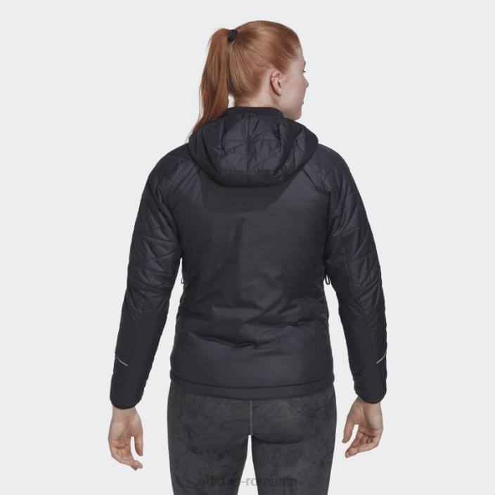 Adidas geacă cu glugă izolată terrex neagră adidas femei negru 2JBN17334