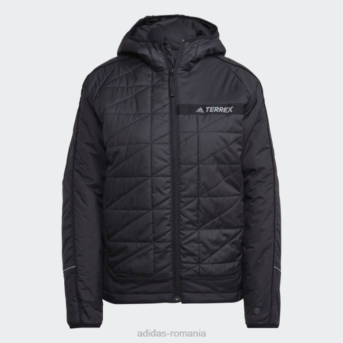 Adidas geacă cu glugă izolată terrex neagră adidas femei negru 2JBN17334
