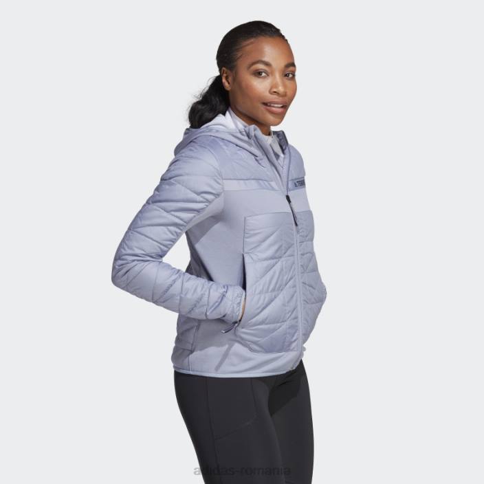 Adidas geacă izolată terrex multi primegreen hibrid violet argintiu adidas femei violet argintiu 2JBN10170