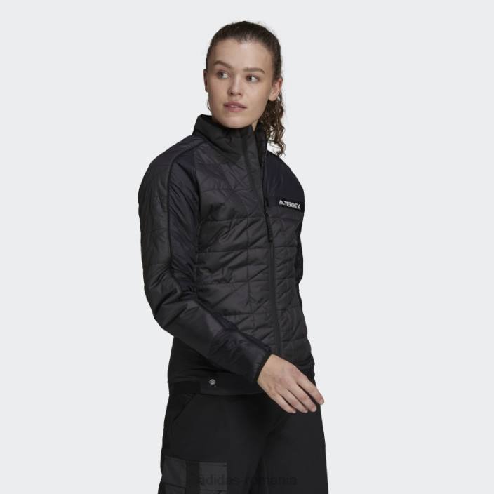 Adidas geacă termoizolată terrex multi sintetică neagră adidas femei negru 2JBN10776