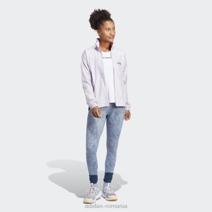 Adidas geacă terrex multi wind silver Dawn femei zori argintii 2JBN10112