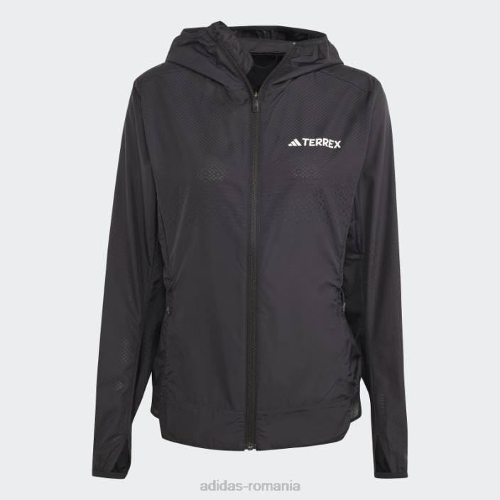 Adidas geaca de vant neagra terrex xperior windweave femei negru 2JBN17080