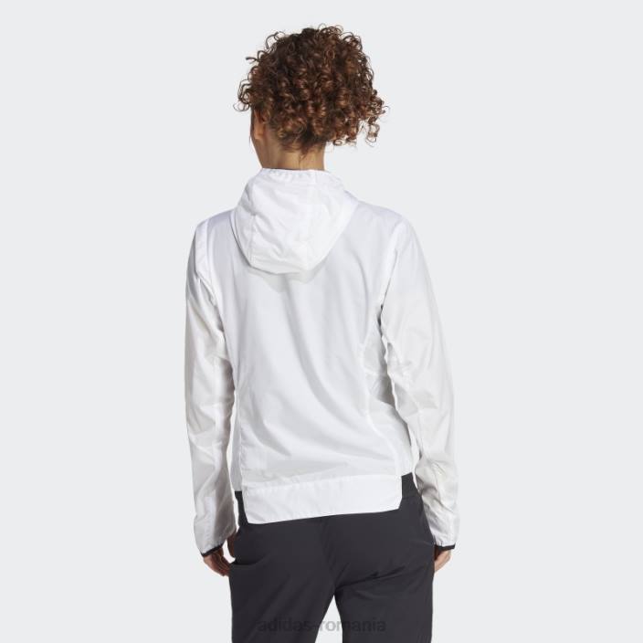 Adidas geaca de vant terrex xperior windweave alba femei alb 2JBN17108
