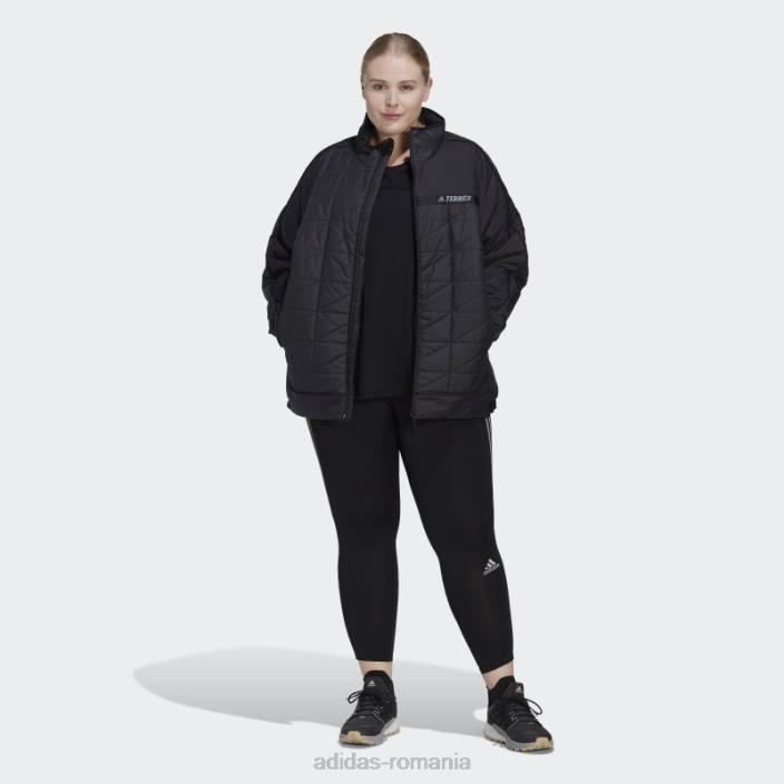 Adidas geaca izolatoare terrex multi (plus marime) moda neagra femei negru 2JBN10201