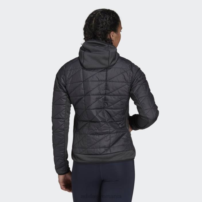 Adidas geaca izolatoare terrex multi primegreen hibrid neagra femei negru 2JBN17102