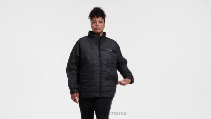 Adidas geaca terrex multi izolata (plus size) neagra femei negru 2JBN17269