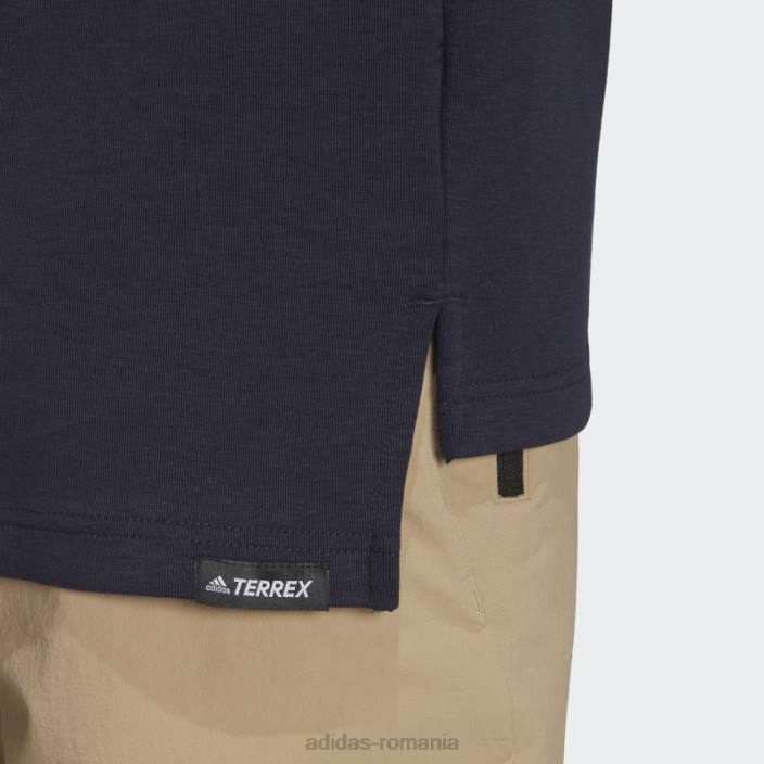 Adidas hanorac ink terrex cu logo grafic femei cerneală 2JBN17164