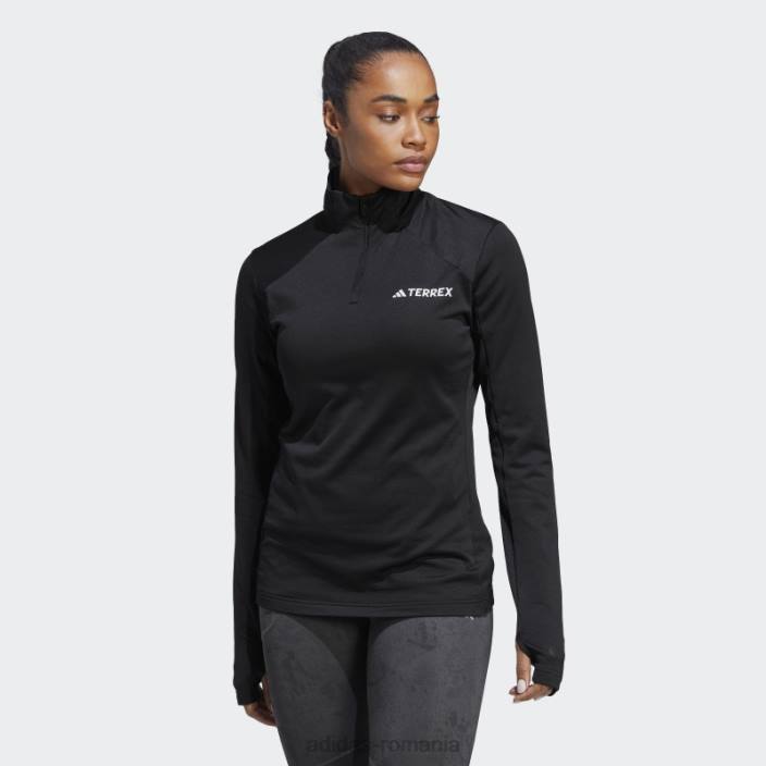 Adidas hanorac terrex multi 1/2 fermoar fleece negru adidas femei negru 2JBN16932