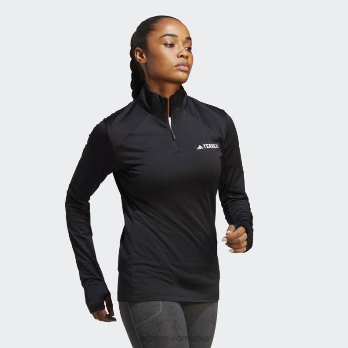 Adidas hanorac terrex multi 1/2 fermoar fleece negru adidas femei negru 2JBN16932