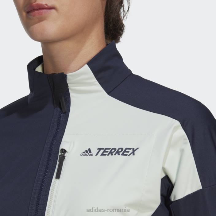 Adidas hot terrex xperior jachetă soft shell schi fond verde femei cerneală/verde 2JBN17277