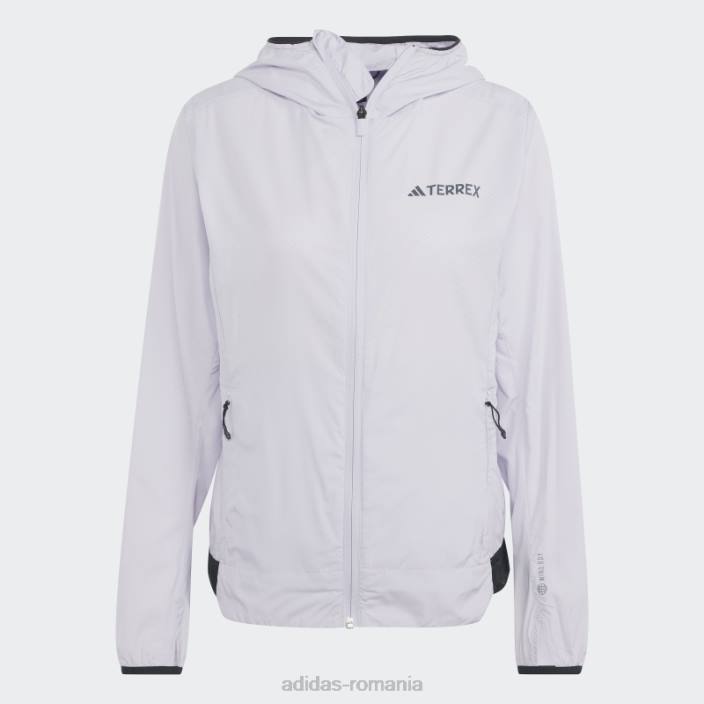 Adidas jachetă de vânt argintiu terrex xperior windweave femei zori argintii 2JBN17021