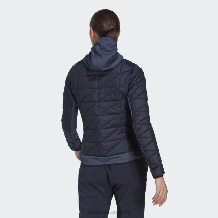 Adidas jachetă izolată hibrid ink terrex multi primegreen femei cerneală 2JBN16588