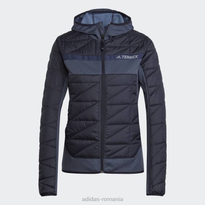 Adidas jachetă izolată hibrid ink terrex multi primegreen femei cerneală 2JBN16588
