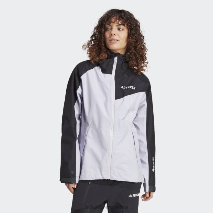 Adidas jacheta de ploaie silver dawn terrex xperior gore-tex paclite adidas femei zori argintii/negru 2JBN17067