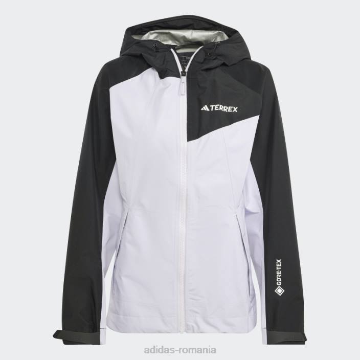 Adidas jacheta de ploaie silver dawn terrex xperior gore-tex paclite adidas femei zori argintii/negru 2JBN17067