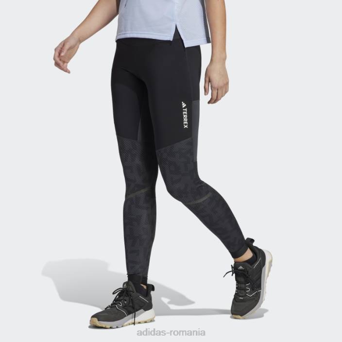 Adidas leggings de alergare terrex agravic carbon femei carbon 2JBN16994