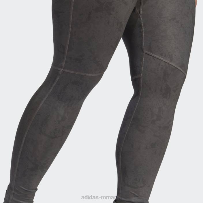 Adidas leggings terrex multi allover imprimeu (plus marime) gri adidas femei gri 2JBN17316