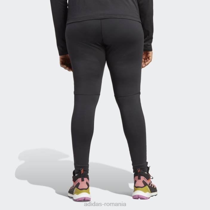 Adidas leggings terrex multi (plus marime) negri femei negru 2JBN10159