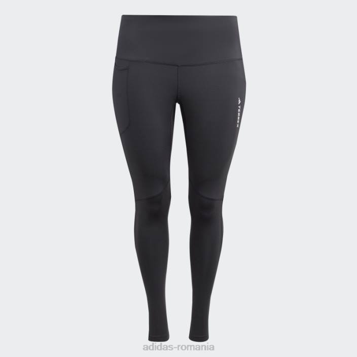 Adidas leggings terrex multi (plus marime) negri femei negru 2JBN10159