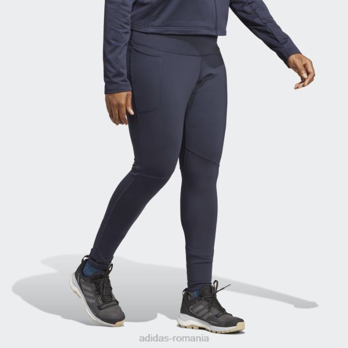 Adidas leggings terrex multi (plus size) ink adidas femei cerneală 2JBN17166