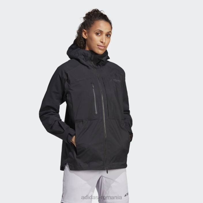 Adidas negru terrex xploric rain.rdy geacă de drumeție femei negru 2JBN17056