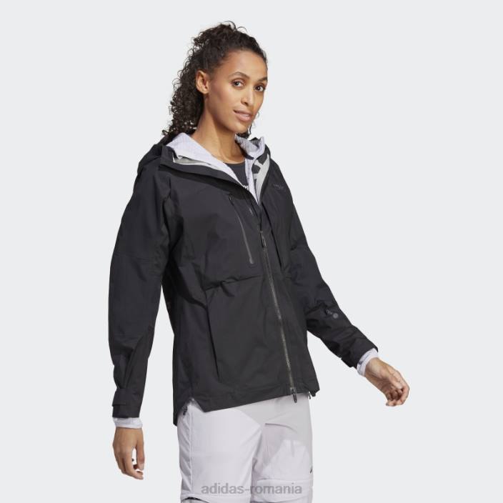 Adidas negru terrex xploric rain.rdy geacă de drumeție femei negru 2JBN17056