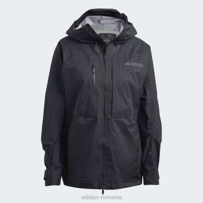 Adidas negru terrex xploric rain.rdy geacă de drumeție femei negru 2JBN17056