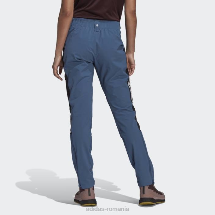 Adidas pantaloni de alpinism din oțel techrock femei oţel 2JBN17309
