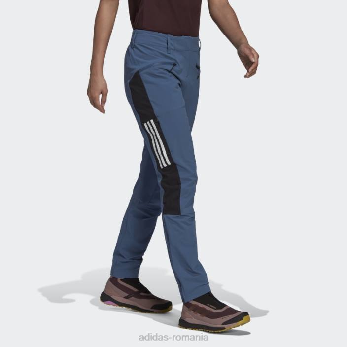 Adidas pantaloni de alpinism din oțel techrock femei oţel 2JBN17309
