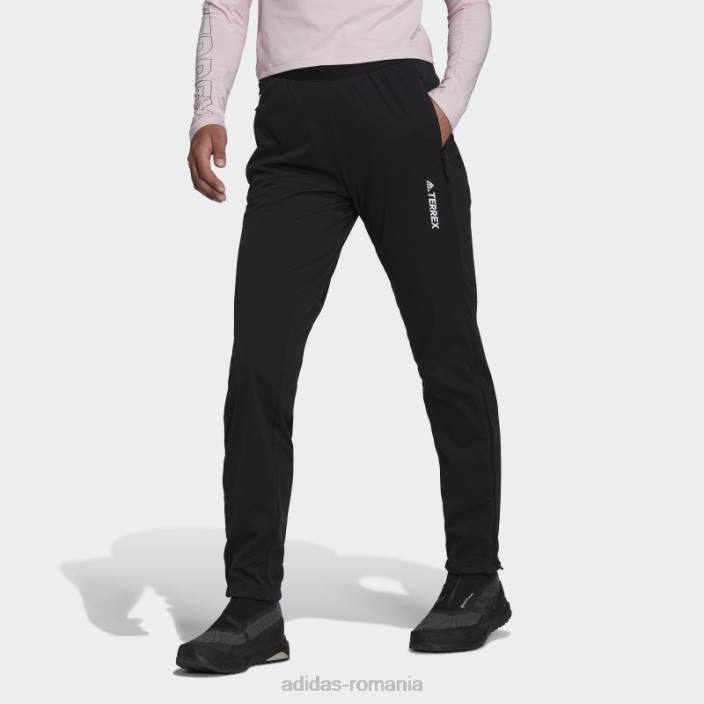 Adidas pantaloni de jogging soft shell terrex xperior schi fond negri femei negru 2JBN16874