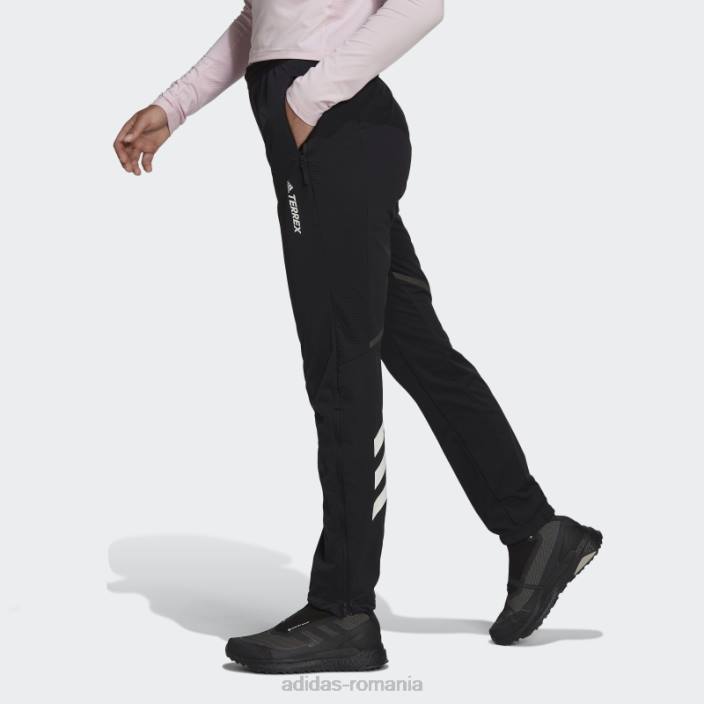 Adidas pantaloni de jogging soft shell terrex xperior schi fond negri femei negru 2JBN16874