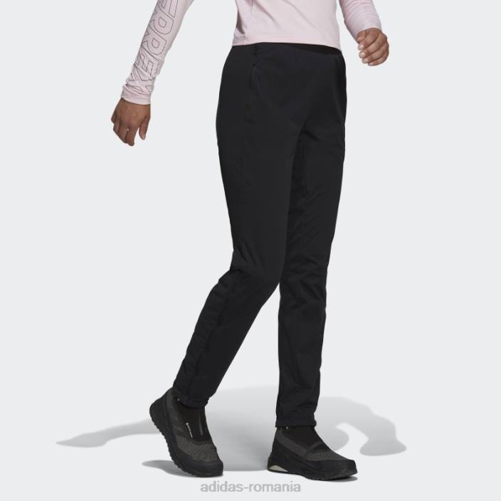 Adidas pantaloni de jogging soft shell terrex xperior schi fond negri femei negru 2JBN16874