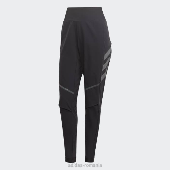 Adidas pantaloni de trening terrex agravic hybrid trail-running negru femei gri inchis 2JBN17059