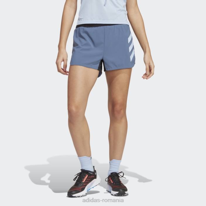 Adidas pantaloni scurți de alergare terrex agravic oțel adidas femei oţel 2JBN16962
