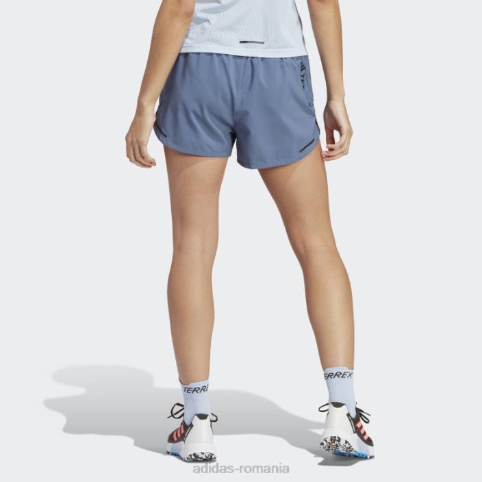 Adidas pantaloni scurți de alergare terrex agravic oțel adidas femei oţel 2JBN16962