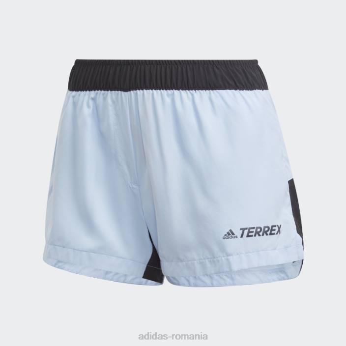 Adidas pantaloni scurți de alergare terrex albastru zori femei zori albastre 2JBN9901